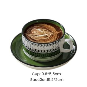 250ML8-5-Fl-Oz-Green-Stripes-Medieval-Ceramic-Milk-Coffee-and-Tea-Cup-with-Saucer-2.jpg