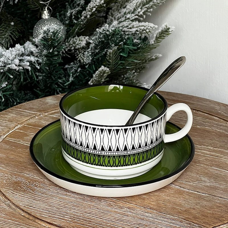 250ML8-5-Fl-Oz-Green-Stripes-Medieval-Ceramic-Milk-Coffee-and-Tea-Cup-with-Saucer-3.jpg