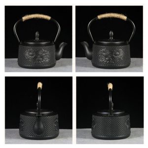 29-Fl-Oz-Black-Vintage-Sunflower-Cast-Iron-Teapot-Set-3.jpg