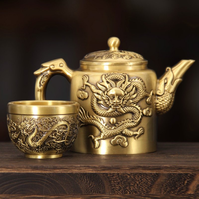 Luxurious-Embossed-Dragon-with-Phoenix-Brass-Teapots-Antique-for-Sale-3.jpg