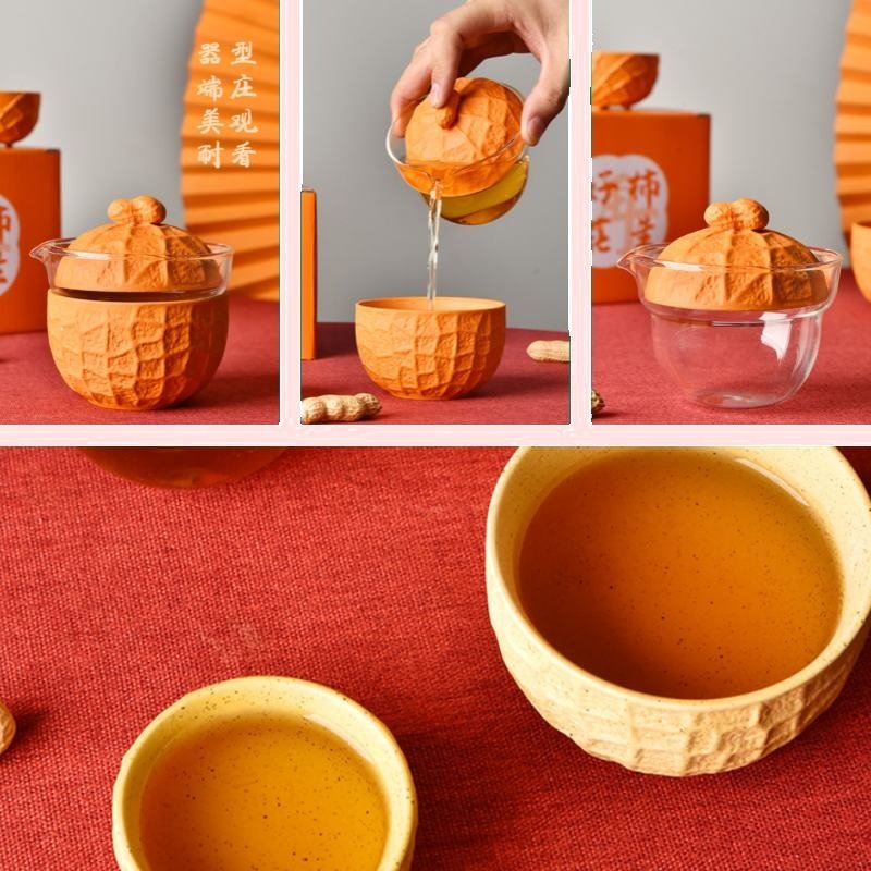 Orange-Peanut-Ceramic-Portable-Tea-Set-Travel-Case-for-One-3.jpg