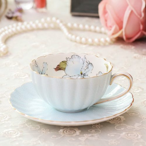 Pastel-Pumpkin-Shaped-Painted-Flowers-Vintage-Fine-Bone-China-Tea-Cup-with-Saucer-3.jpg