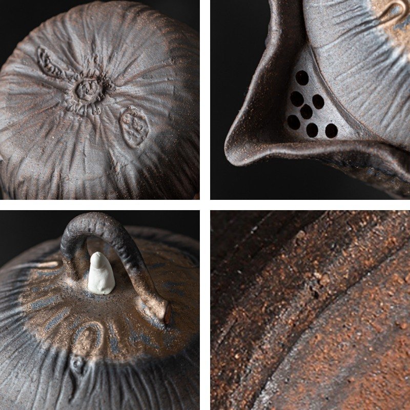 Rust-Iron-Glaze-Zen-Bodhi-Theme-Antique-Japanese-Ceramic-Grab-Teapot-Set-4.jpg
