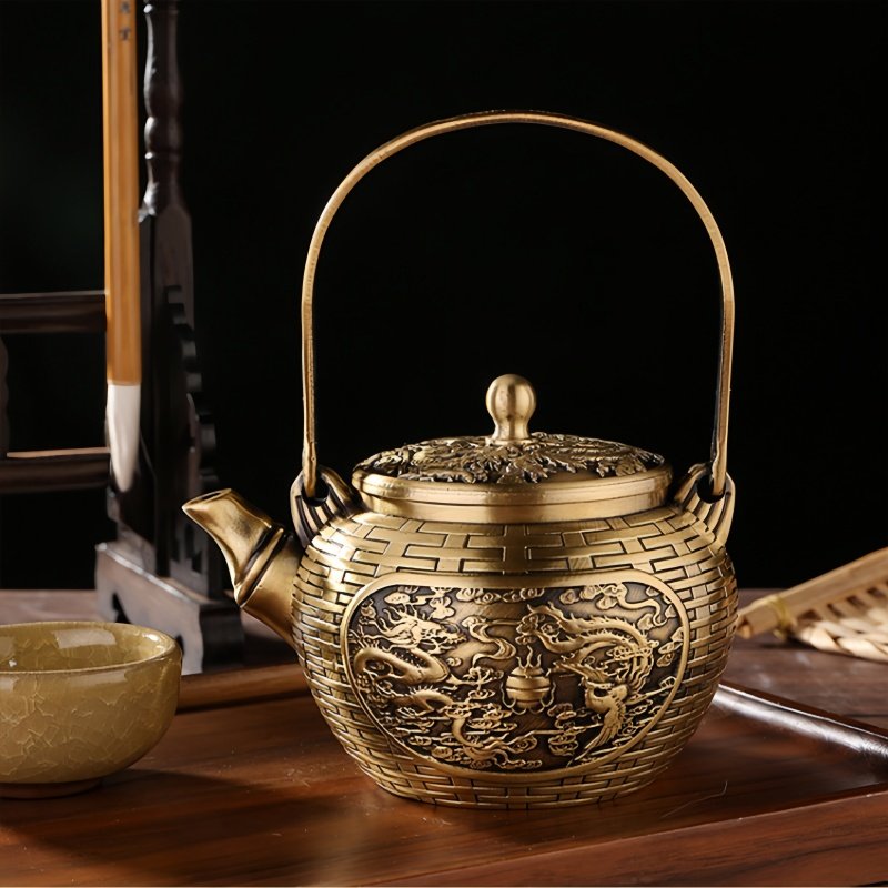 Traditional-Luxurious-Dragon-and-Phoenix-Theme-Weave-Antique-Brass-Tea-Kettle-with-Lifting-Beam-4.jpg